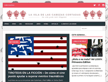 Tablet Screenshot of cabezascortadas.com